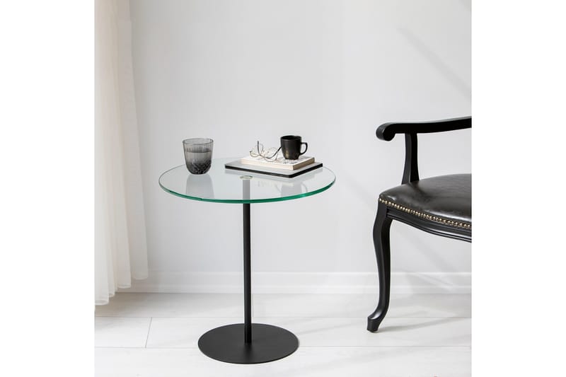 Chill-Out Sidobord 50x50 cm Svart - Hanah Home - Möbler - Bord & matgrupp - Avlastningsbord & sidobord - Brickbord & småbord