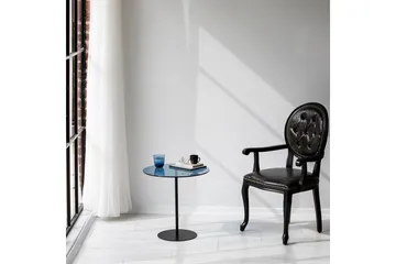 Chill-Out Sidobord 50x50 cm Svart/Blå - Hanah Home - Möbler - Bord & matgrupp - Avlastningsbord & sidobord - Brickbord & småbord