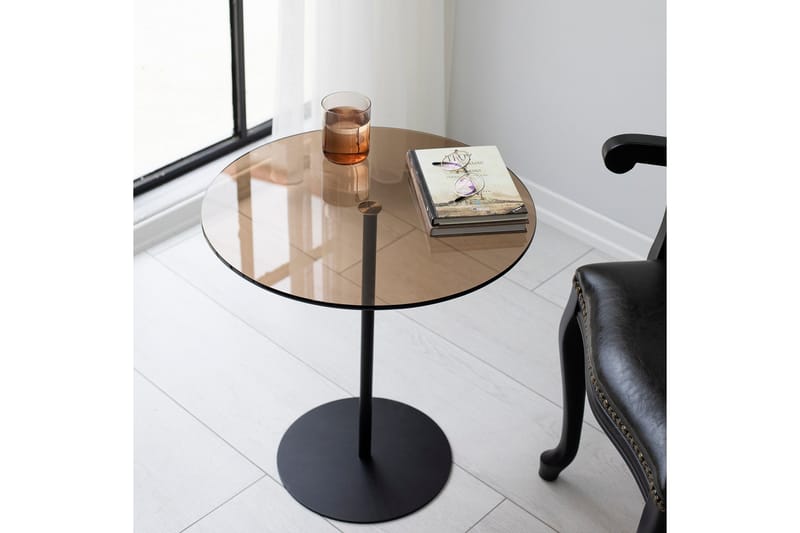 Chill-Out Sidobord 50x50 cm Svart/Brons - Hanah Home - Möbler - Bord & matgrupp - Avlastningsbord & sidobord - Brickbord & småbord