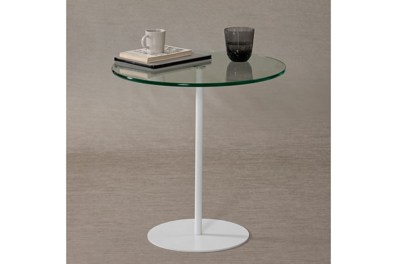 Chill-Out Sidobord 50x50 cm Vit - Hanah Home - Möbler - Bord & matgrupp - Avlastningsbord & sidobord - Brickbord & småbord