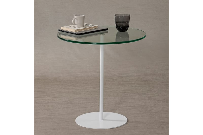 Sidobord Chill-Out 50x50 cm Vit - Hanah Home - Lampbord & sidobord - Brickbord & småbord