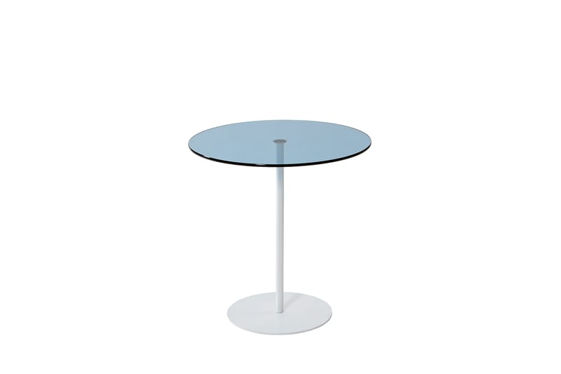 Sidobord Chill-Out 50x50 cm Vit/Blå - Hanah Home - Möbler - Bord & matgrupp - Avlastningsbord & sidobord - Brickbord & småbord