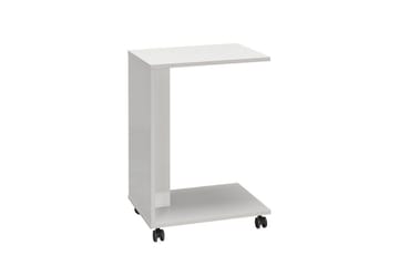 Sidobord Edwars Diamant / Vit - Vit - Möbler - Bord & matgrupp - Avlastningsbord & sidobord - Lampbord & sidobord