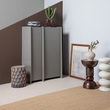 Sidobord Emel 40 cm Rund - Mörkbrun - Möbler - Bord & matgrupp - Avlastningsbord & sidobord - Brickbord & småbord