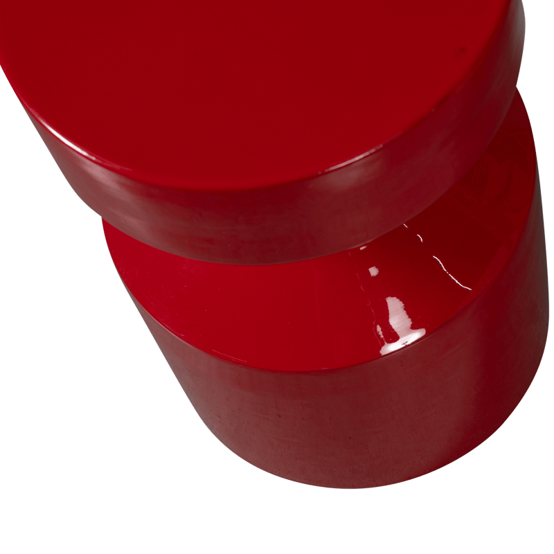 Sidobord Ferry 30 cm - Röd - Möbler - Bord & matgrupp - Avlastningsbord & sidobord - Lampbord & sidobord