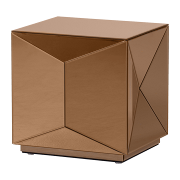 Sidobord Glintz 40 cm - Brun - Möbler - Bord & matgrupp - Avlastningsbord & sidobord - Lampbord & sidobord