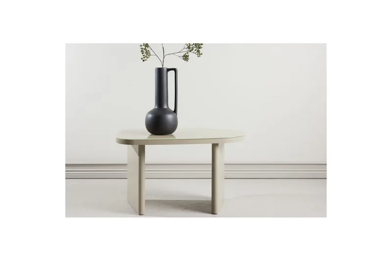 Sidobord Grönvik - Beige, 70 x 45 - Möbler - Bord & matgrupp - Avlastningsbord & sidobord - Lampbord & sidobord