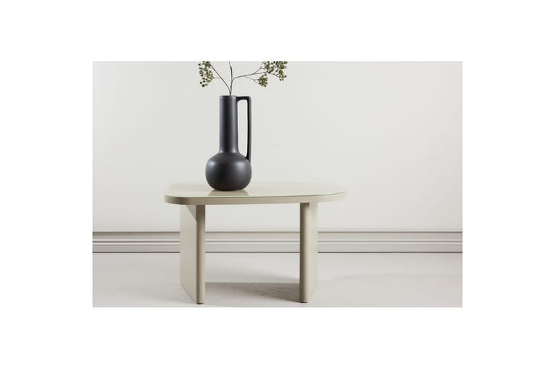 Sidobord Grönvik - Beige, 70 x 45 - Möbler - Bord & matgrupp - Avlastningsbord & sidobord - Lampbord & sidobord