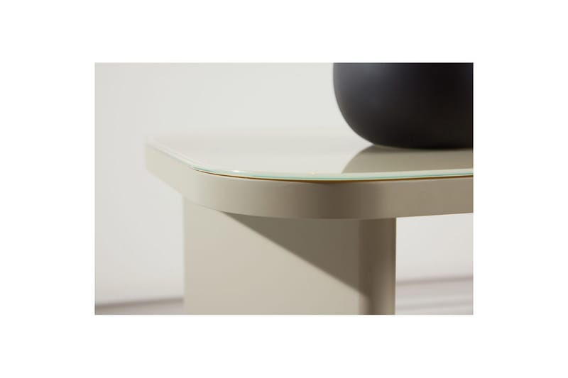 Sidobord Grönvik - Beige, 70 x 45 - Möbler - Bord & matgrupp - Avlastningsbord & sidobord - Lampbord & sidobord