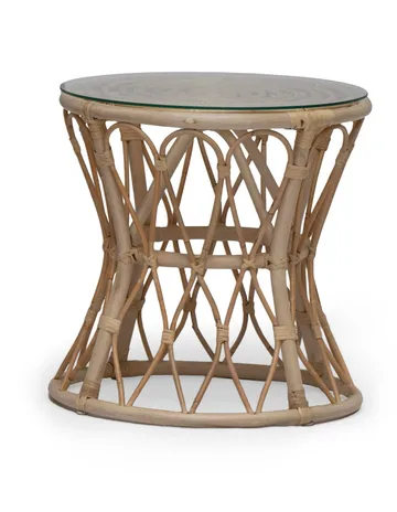 Sidobord Hillerstorp Lyckesö Ø50 cm - Natur - Möbler - Bord & matgrupp - Avlastningsbord & sidobord - Brickbord & småbord