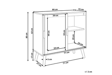 Sidobord Hodgen - Möbler - Bord & matgrupp - Avlastningsbord & sidobord - Lampbord & sidobord