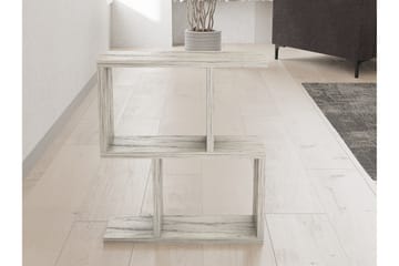 Sidobord Hui 45 cm - Vit marmor - Möbler - Bord & matgrupp - Avlastningsbord & sidobord - Lampbord & sidobord
