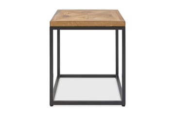 Sidobord Indus 45x45xh50 cm Grå Metallram - Möbler - Bord & matgrupp - Avlastningsbord & sidobord - Konsolbord & hallbord
