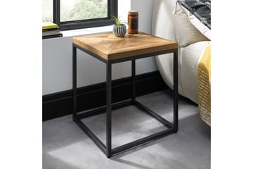 Sidobord Indus 45x45xh50 cm Grå Metallram - Möbler - Bord & matgrupp - Avlastningsbord & sidobord - Konsolbord & hallbord
