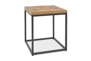 Sidobord Indus 45x45xh50 cm Grå Metallram - Möbler - Bord & matgrupp - Avlastningsbord & sidobord - Lampbord & sidobord