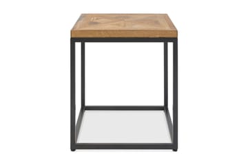 Sidobord Indus 45x45xh50 cm Grå Metallram - Möbler - Bord & matgrupp - Avlastningsbord & sidobord - Lampbord & sidobord