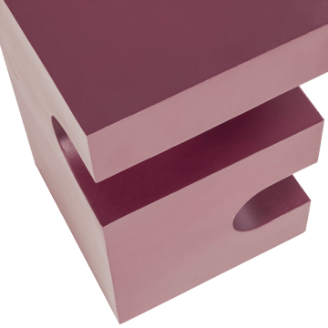 Sidobord Jessa 30 cm - Lila/Brun - Möbler - Bord & matgrupp - Avlastningsbord & sidobord - Lampbord & sidobord