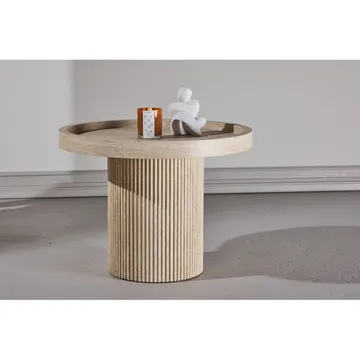 Sidobord Krille - Beige - Möbler - Bord & matgrupp - Avlastningsbord & sidobord - Lampbord & sidobord