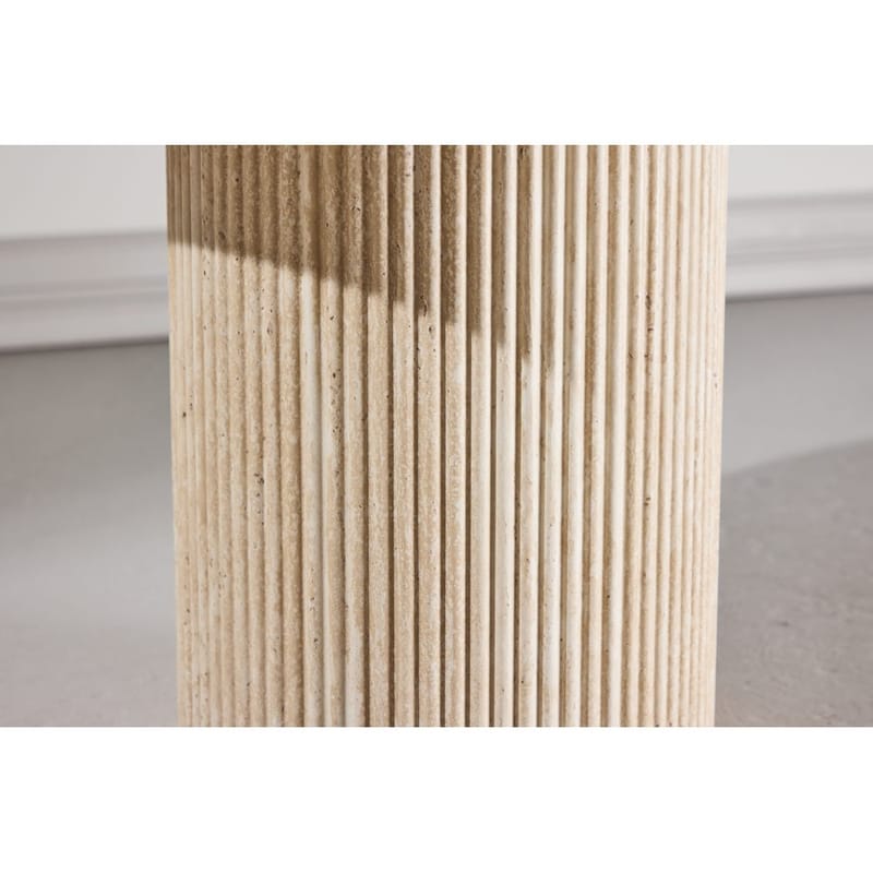 Sidobord Krille - Beige - Möbler - Bord & matgrupp - Avlastningsbord & sidobord - Lampbord & sidobord