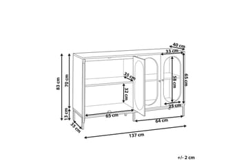 Sidobord Langford - Möbler - Bord & matgrupp - Avlastningsbord & sidobord - Lampbord & sidobord