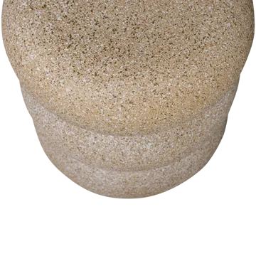 Sidobord Laurel 40 cm Rund - Beige - Möbler - Bord & matgrupp - Avlastningsbord & sidobord - Lampbord & sidobord