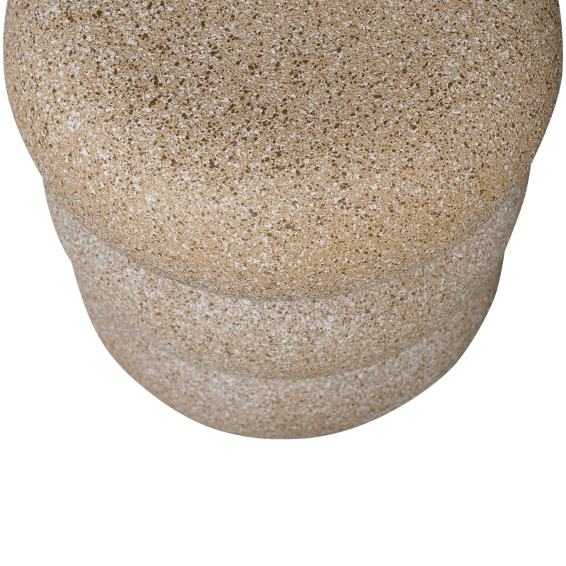 Sidobord Laurel 40 cm Rund - Beige - Möbler - Bord & matgrupp - Avlastningsbord & sidobord - Lampbord & sidobord