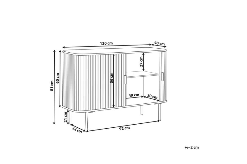 Sidobord Lindon - Möbler - Bord & matgrupp - Avlastningsbord & sidobord - Lampbord & sidobord