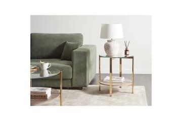 Sidobord Lovell Guld, ljust trä - Guld, ljust trä - Möbler - Bord & matgrupp - Avlastningsbord & sidobord - Lampbord & sidobord