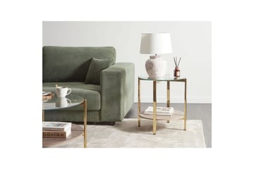 Sidobord Lovell Guld, ljust trä - Guld, ljust trä - Möbler - Bord & matgrupp - Avlastningsbord & sidobord - Lampbord & sidobord