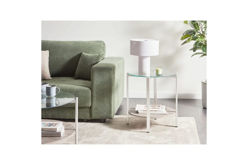 Sidobord Lovell Silver, ljust trä - Silver, ljust trä - Möbler - Bord & matgrupp - Avlastningsbord & sidobord - Lampbord & sidobord