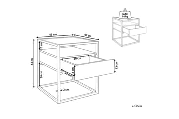 Sidobord Mauk - Möbler - Bord & matgrupp - Avlastningsbord & sidobord - Lampbord & sidobord