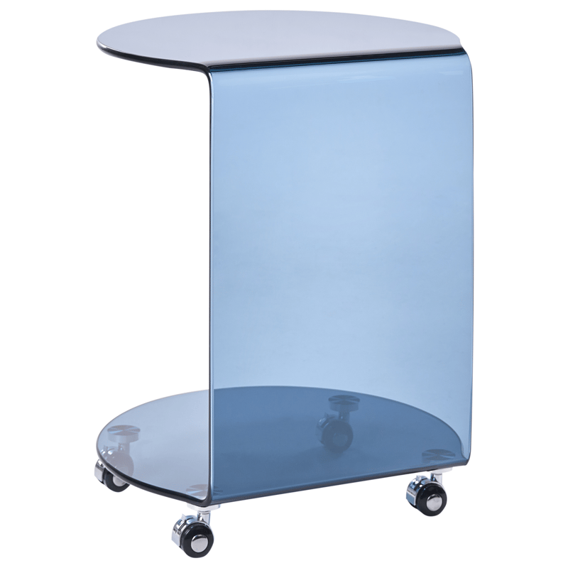 Sidobord Minto - Blå - Möbler - Bord & matgrupp - Avlastningsbord & sidobord - Lampbord & sidobord