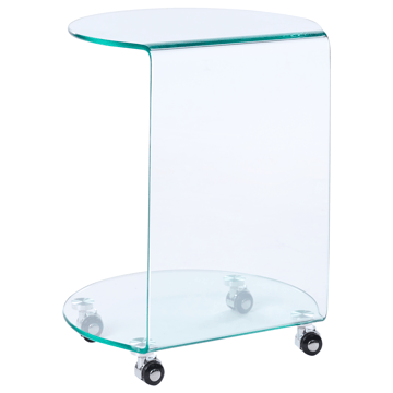 Sidobord Minto - Transparent - Möbler - Bord & matgrupp - Avlastningsbord & sidobord - Lampbord & sidobord