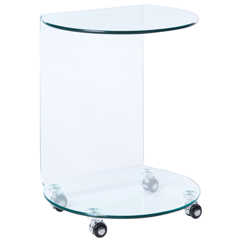 Sidobord Minto, Transparent