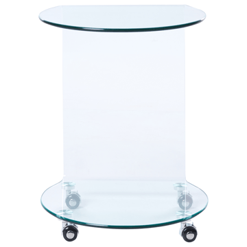 Sidobord Minto - Transparent - Möbler - Bord & matgrupp - Avlastningsbord & sidobord - Lampbord & sidobord