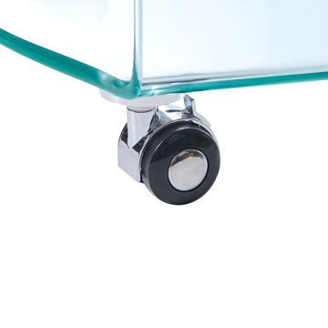 Sidobord Minto - Transparent - Möbler - Bord & matgrupp - Avlastningsbord & sidobord - Lampbord & sidobord