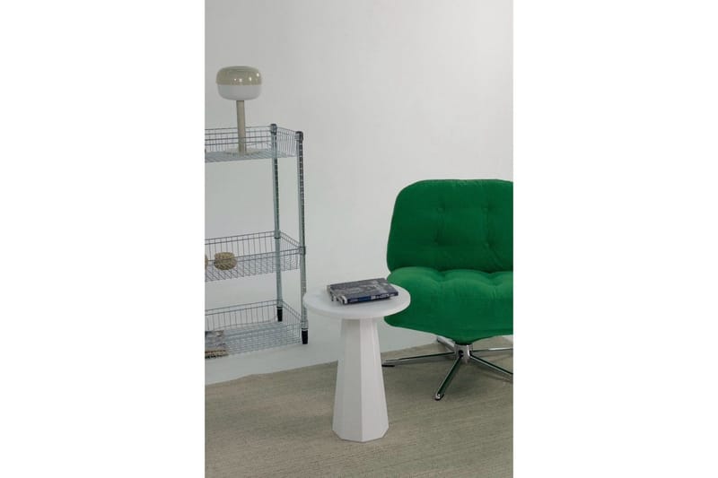 Sidobord Miu Vit - Vit - Möbler - Bord & matgrupp - Avlastningsbord & sidobord - Lampbord & sidobord