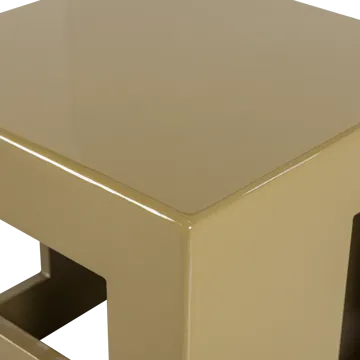 Sidobord Modern 40 cm - Honungsgul - Möbler - Bord & matgrupp - Avlastningsbord & sidobord - Brickbord & småbord