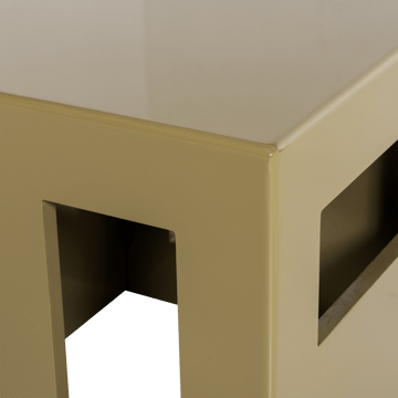 Sidobord Modern 40 cm - Honungsgul - Möbler - Bord & matgrupp - Avlastningsbord & sidobord - Brickbord & småbord