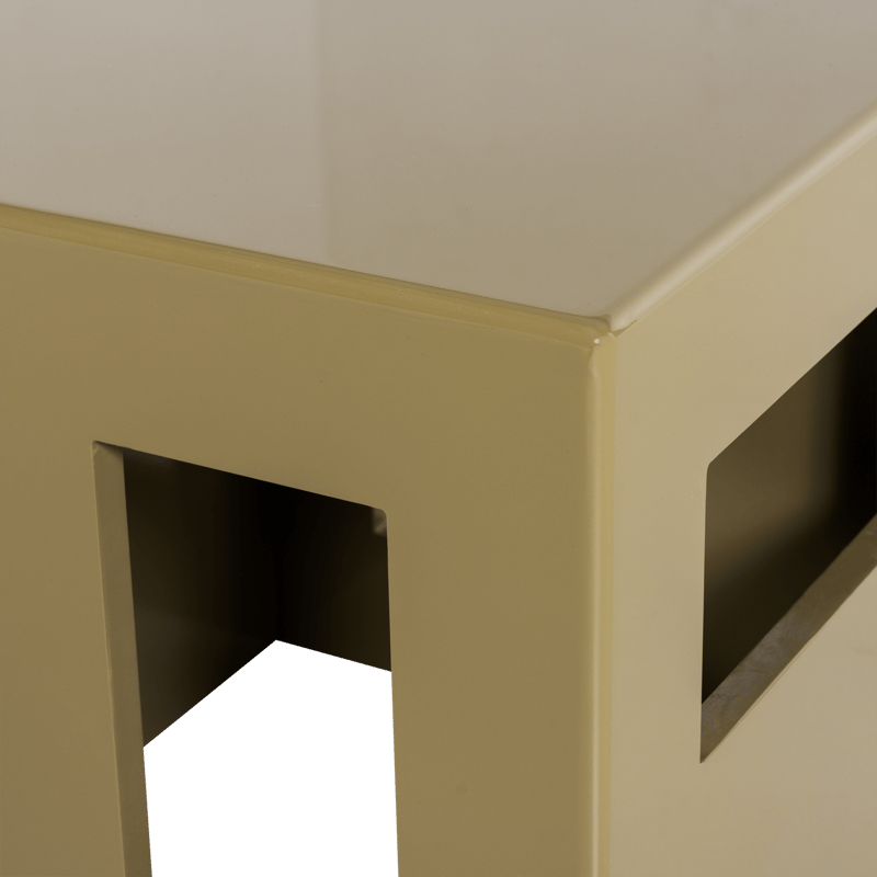 Sidobord Modern 40 cm - Honungsgul - Möbler - Bord & matgrupp - Avlastningsbord & sidobord - Brickbord & småbord