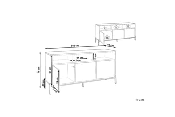 Sidobord Moines - Möbler - Bord & matgrupp - Avlastningsbord & sidobord - Konsolbord & hallbord