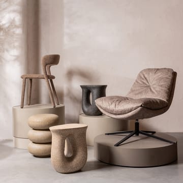 Sidobord Moson 40 cm - Svart - Möbler - Bord & matgrupp - Avlastningsbord & sidobord - Brickbord & småbord