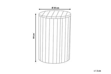 Sidobord Movas - Trä|Natur - Möbler - Bord & matgrupp - Avlastningsbord & sidobord