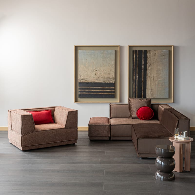 Sidobord Orivo 40 cm Rund - Gammalrosa - Möbler - Bord & matgrupp - Avlastningsbord & sidobord - Lampbord & sidobord