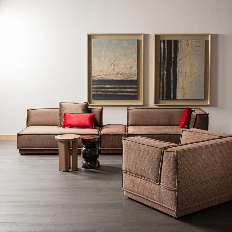 Sidobord Orivo 40 cm Rund - Gammalrosa - Möbler - Bord & matgrupp - Avlastningsbord & sidobord - Lampbord & sidobord