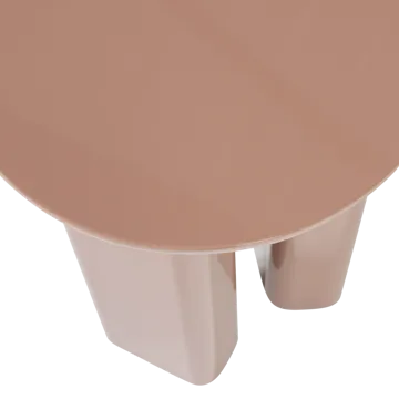 Sidobord Orivo 40 cm Rund - Gammalrosa - Möbler - Bord & matgrupp - Avlastningsbord & sidobord - Lampbord & sidobord