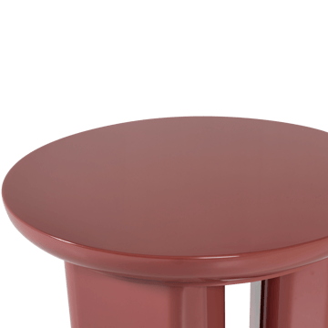 Sidobord Orivo 40 cm Rund - Röd/Rosa - Möbler - Bord & matgrupp - Avlastningsbord & sidobord - Lampbord & sidobord