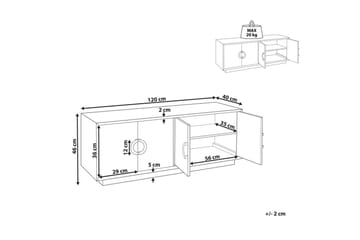 Sidobord Oxnard - Möbler - Bord & matgrupp - Avlastningsbord & sidobord - Lampbord & sidobord