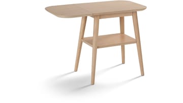 Sidobord Ravik med Klaff - Vitpigmenterad - Möbler - Bord & matgrupp - Avlastningsbord & sidobord - Brickbord & småbord