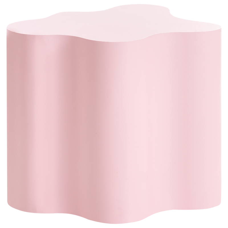 Sidobord Sakami - Pastellrosa - Möbler - Bord & matgrupp - Avlastningsbord & sidobord - Brickbord & småbord